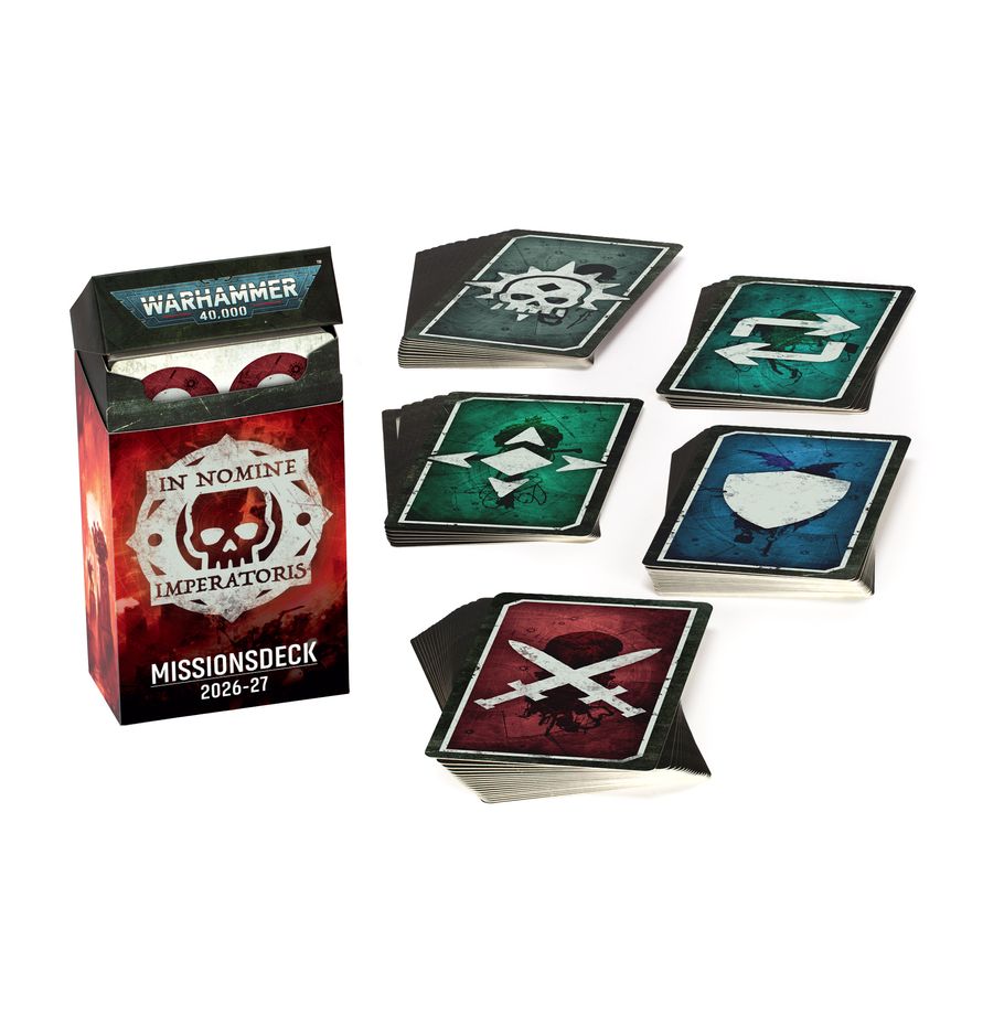 Warhammer 40k In Nomine Imperatoris 2026-27 Missionsdeck DE