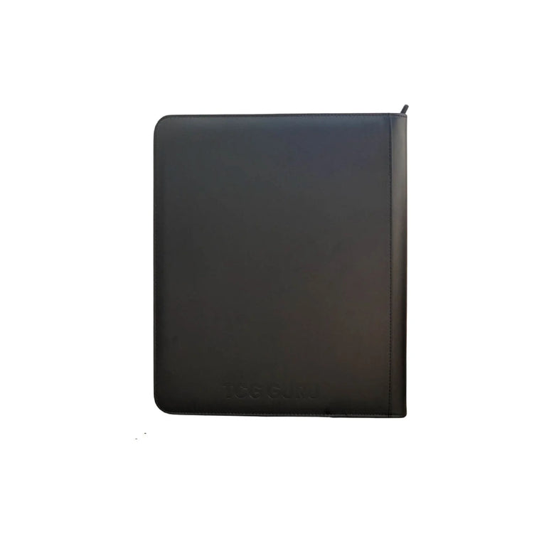 TCG Guru: 12er Pocket Zipper Leather Binder