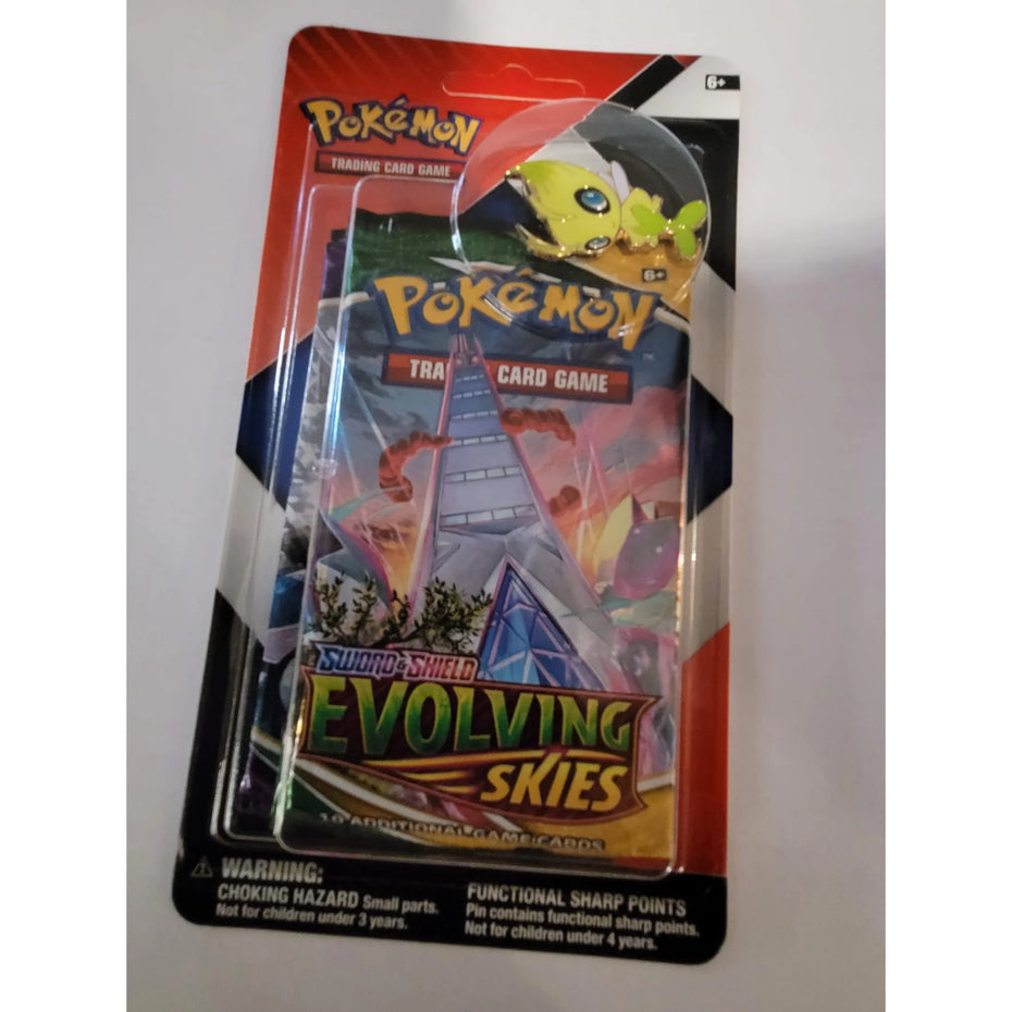 2 Pack Blister - Celebi Pin - EN Sammelkartenspiel
