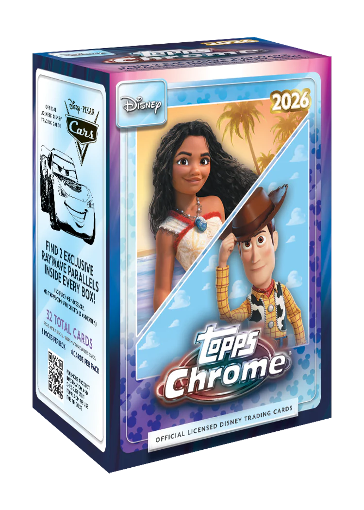 Topps Chrome Disney 2026 Value Box