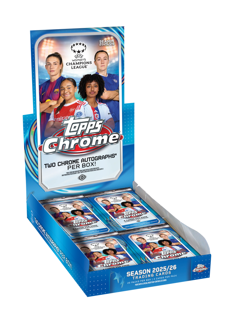 Topps Chrome UEFA Women's Champions League 2025/26 Hobby Box
