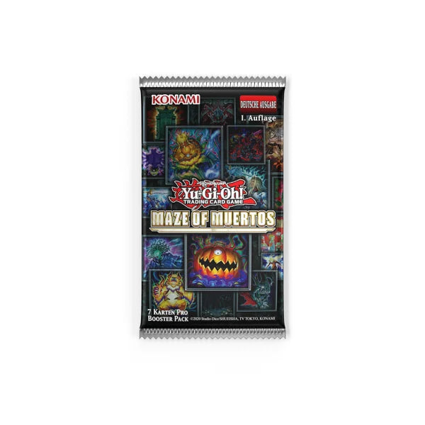 Yu-Gi-Oh! Maze of Mertos Booster Deutsch Sammelkartenspiel