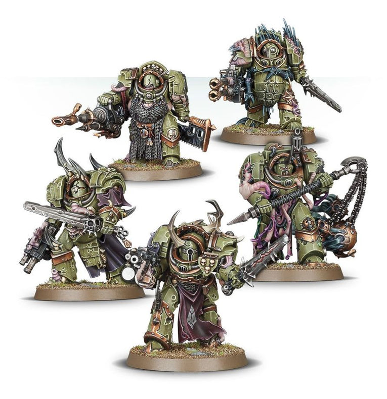 Warhammer 40k - Death Guard - Pestgarde-Terminatoren