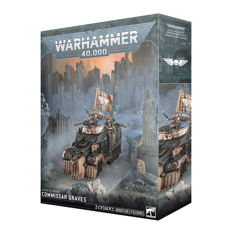 Warhammer 40k - Astra Militarum - Kommissarin Graves