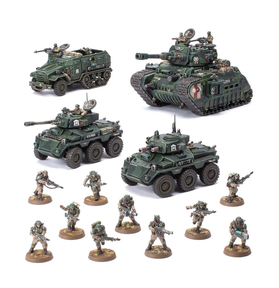 Warhammer 40k Armageddon Bataillon Astra Militarum