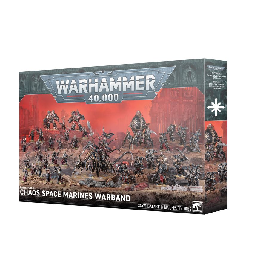 Warhammer 40k Streitmacht Chaos Space Marines Kriegerschar