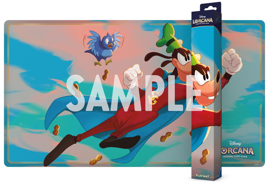 Disney Lorcana Unbekannte Wildnis Playmat Goofy