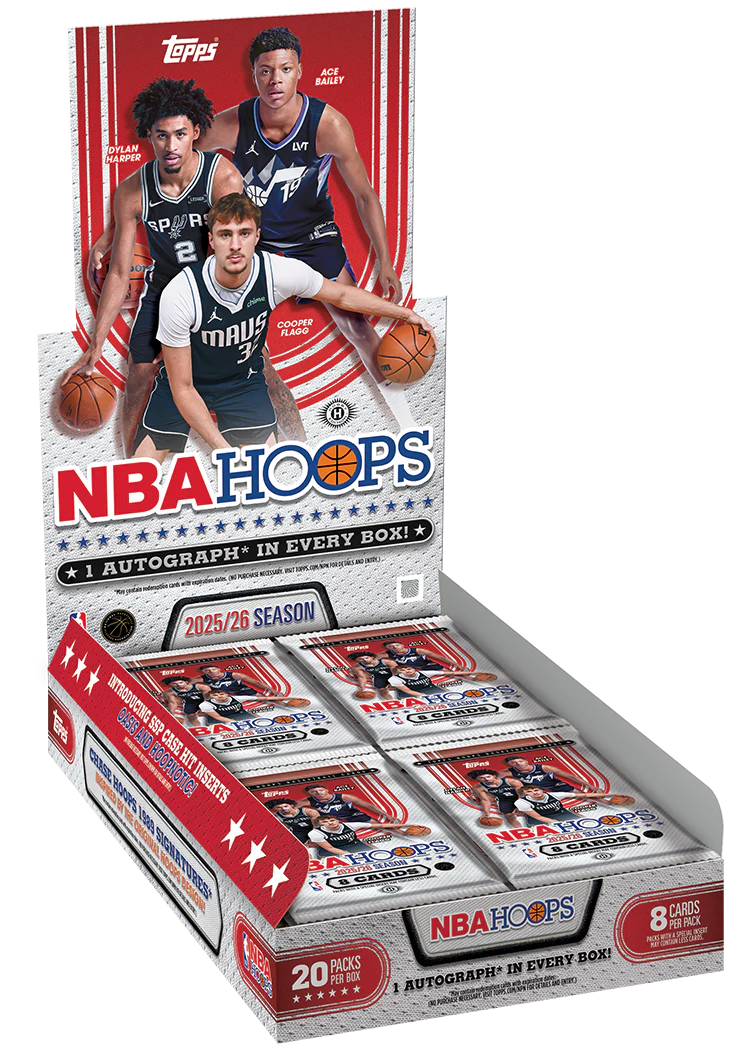 Topps NBA Hoops Basketball 2025/26 Hobby Box