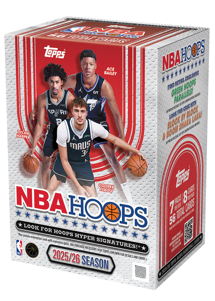 Topps NBA Hoops Basketball 2025/26 Value Box