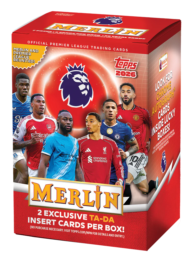 Topps Merlin Premier League 2026 Value Box