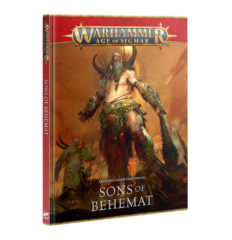 Warhammer Age of Sigmar Kriegbuch Sons of Behemat