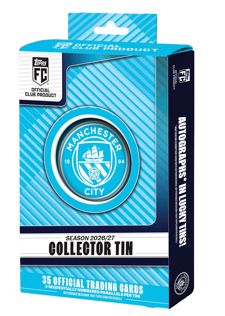 Topps Collector Tin Manchester City 2026/27