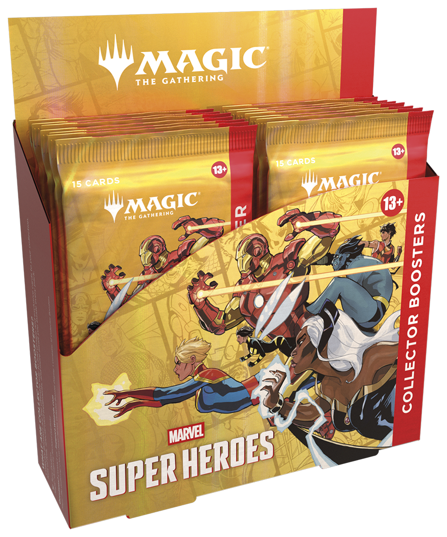 Magic Marvel Super Heroes Collector Booster Display EN