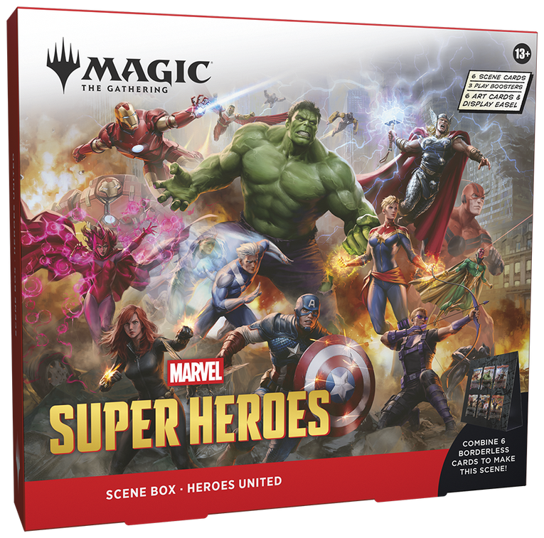Magic Marvel Super Heroes Scene Box EN