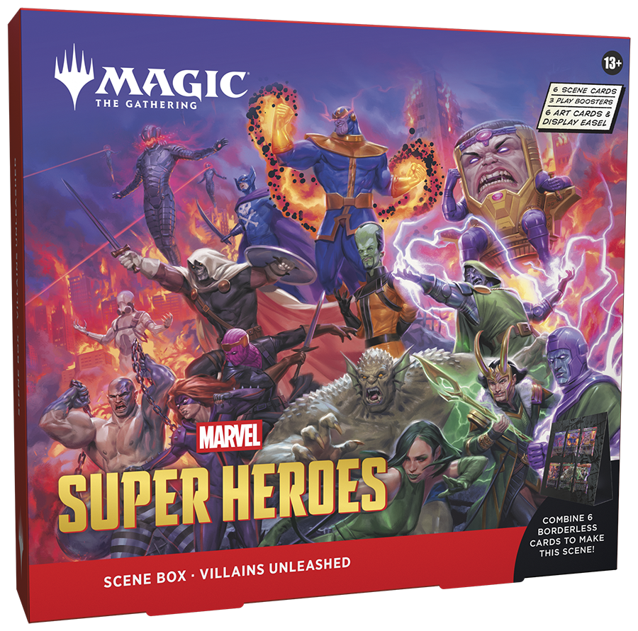 Magic Marvel Super Heroes Scene Box EN