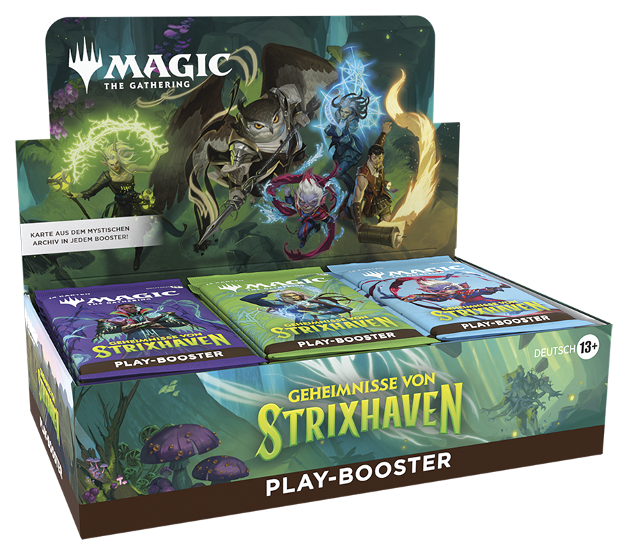 Magic - Geheimnisse von Strixhaven Play Booster Display - DE