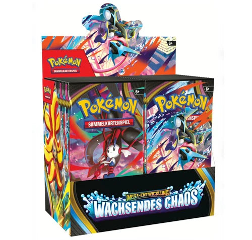 Pokémon Mega-Entwicklung Wachsendes Chaos Display DE
