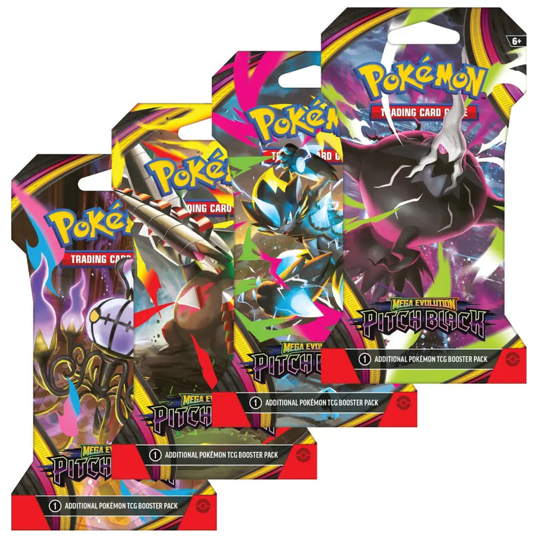 Pokémon Pitch Black Sleeved Booster ME04 EN