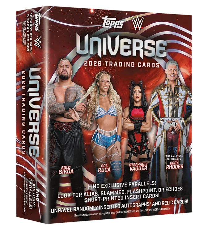 Topps Universe WWE 2026 Mega Box