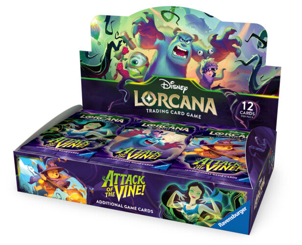 Disney Lorcana Attack of The Vine! Display Set 13 EN