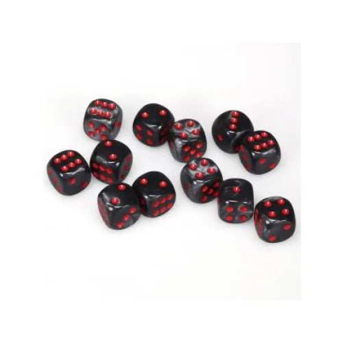 Chessex - 16mm - 12 Dice - Verschiedene Farben TCG Zubehör