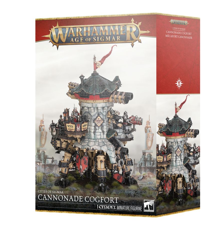 Warhammer Age of Sigmar Cities of Sigmar Breitseite-Zahnradkastell