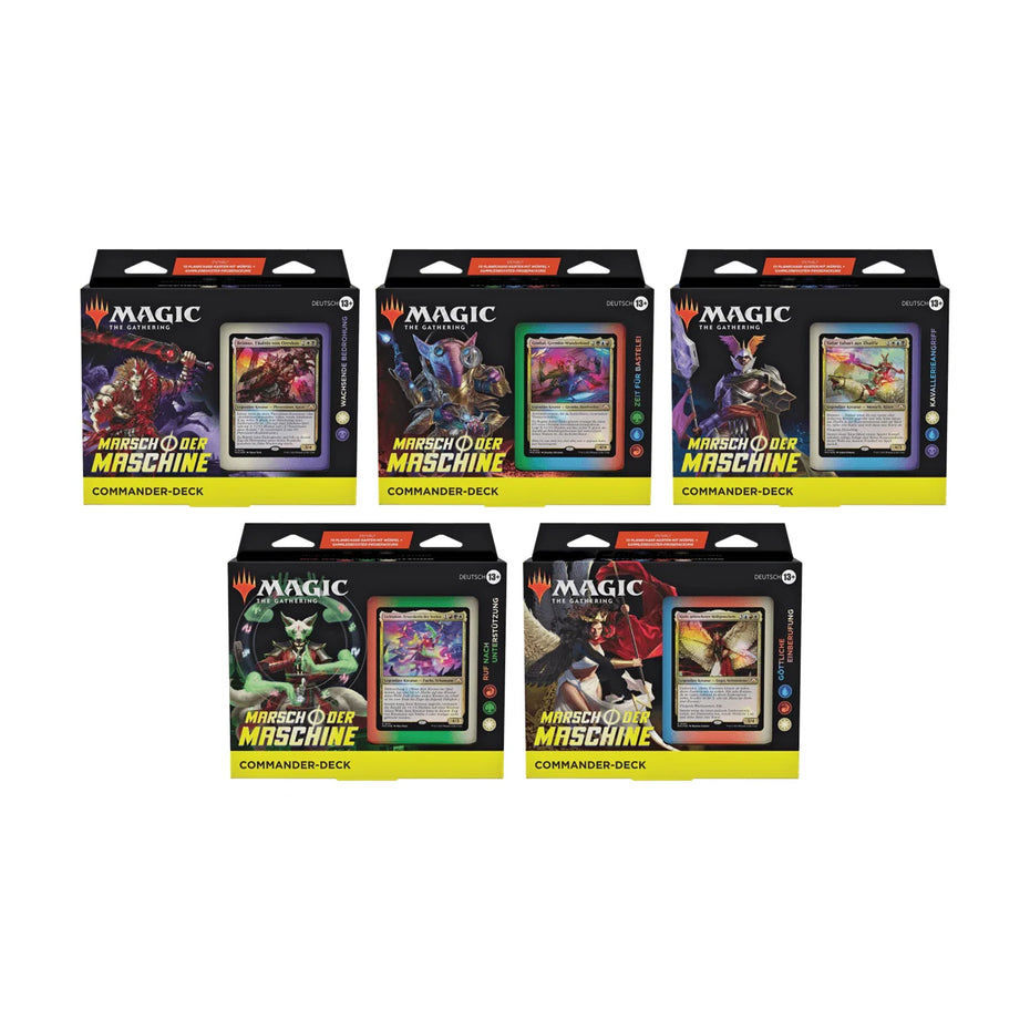 Commander Marsch der Maschine - DE Sammelkartenspiel