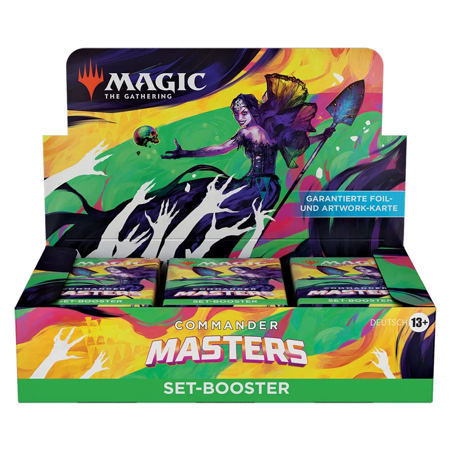 Commander Masters Set Display - DE Sammelkartenspiel
