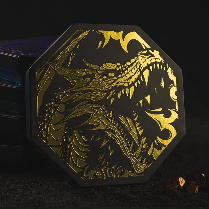 CritStones Dice Arena Black Rollenspiele Zubehör