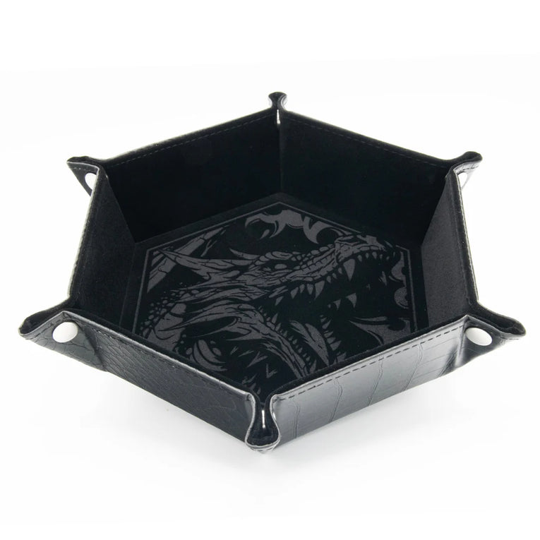 CritStones - Foldable Dice Tray - Dragon Skin Edition