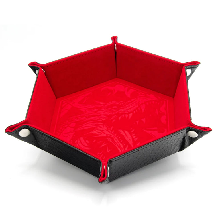 CritStones - Foldable Dice Tray - Dragon Skin Edition