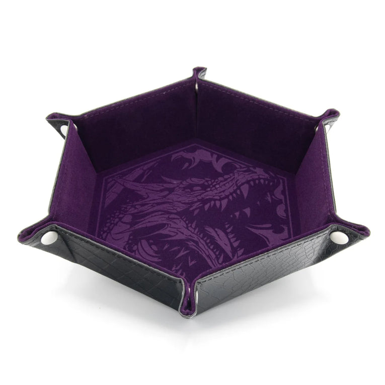 CritStones - Foldable Dice Tray - Dragon Skin Edition