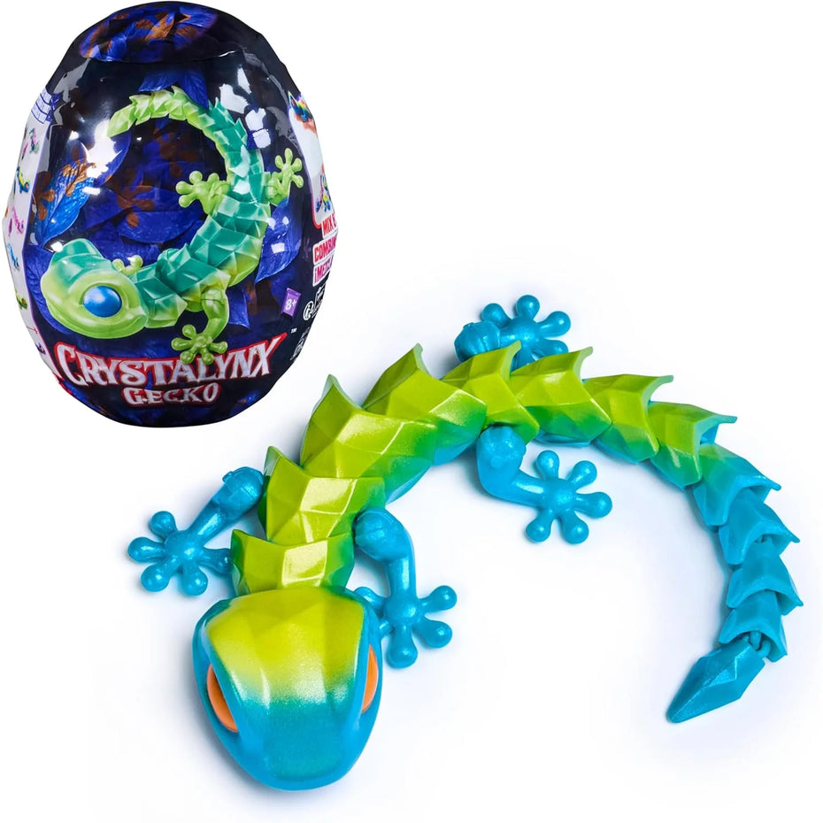 Crystal Lynx Gecko Fidget Figur Figuren