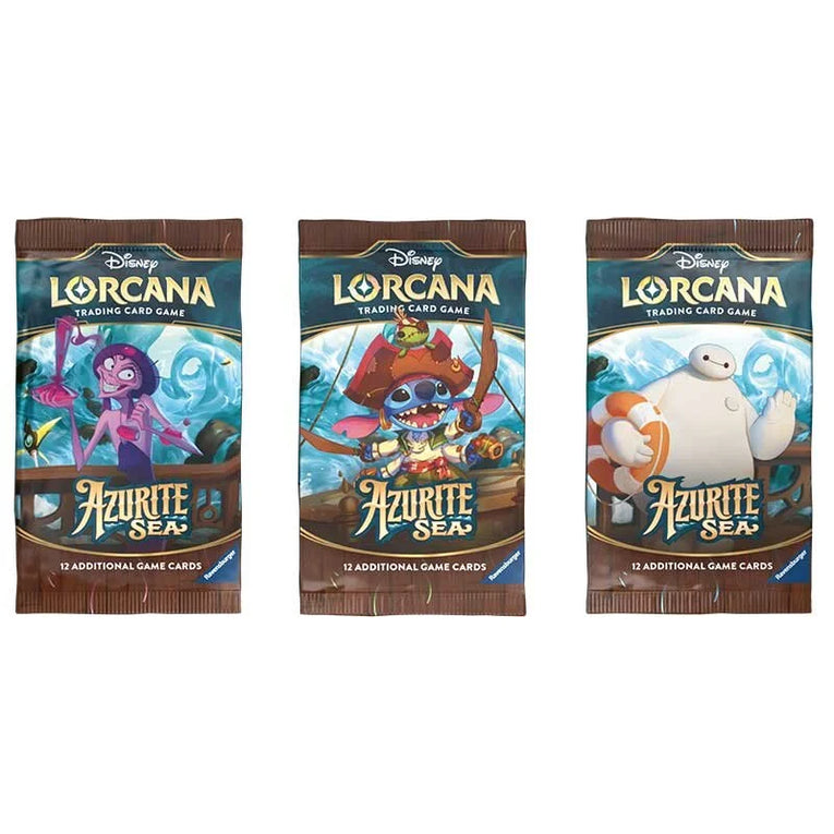 Disney Lorcana Azurite Sea Booster EN Sammelkartenspiel