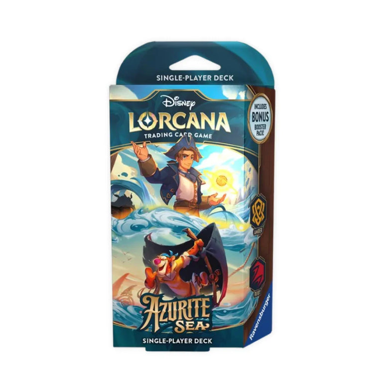 Disney Lorcana Azurite Sea Starter Deck EN Amber Ruby