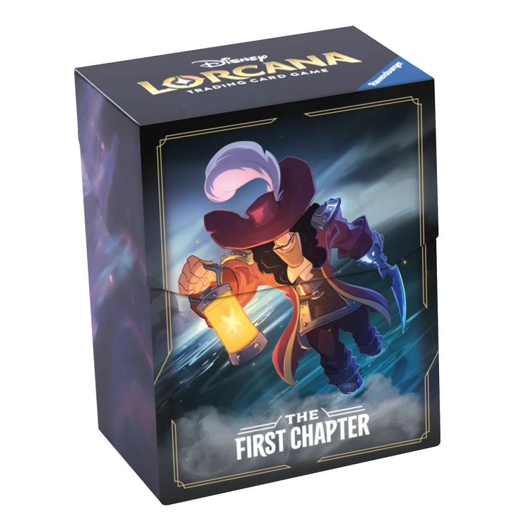 Disney Lorcana - Deck Box ’Captain Hook’ TCG Zubehör