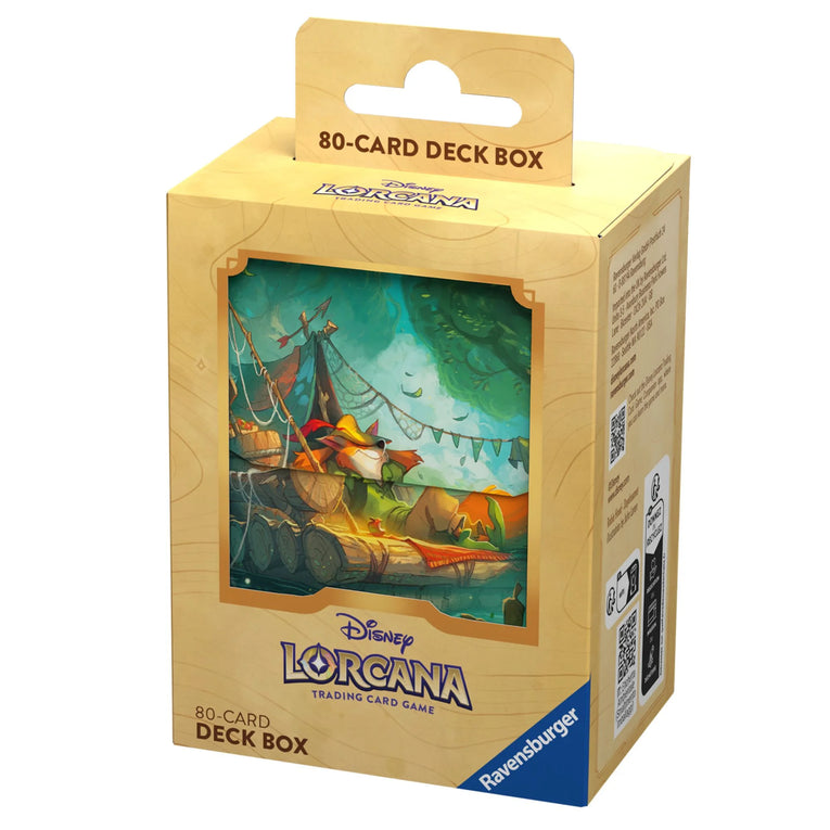 Disney Lorcana Deck Box ’Robin Hood’ TCG Zubehör