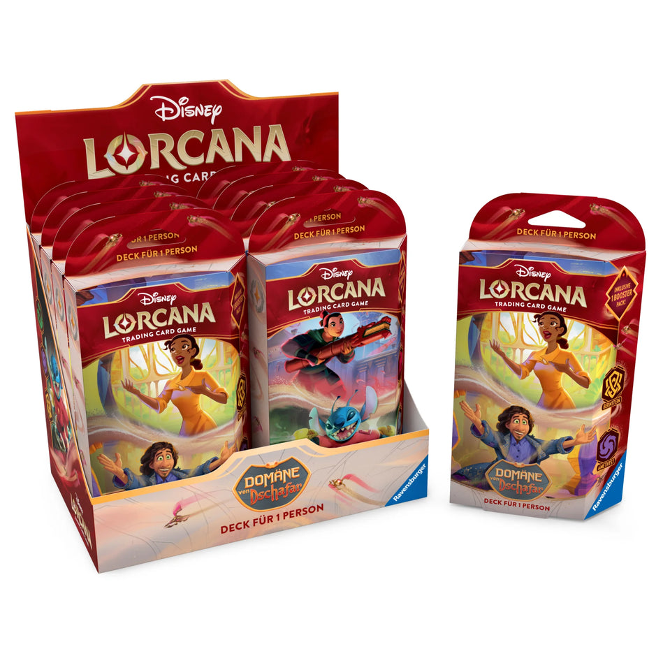Disney Lorcana - Domäne von Dschafar - Starterdeck - DE