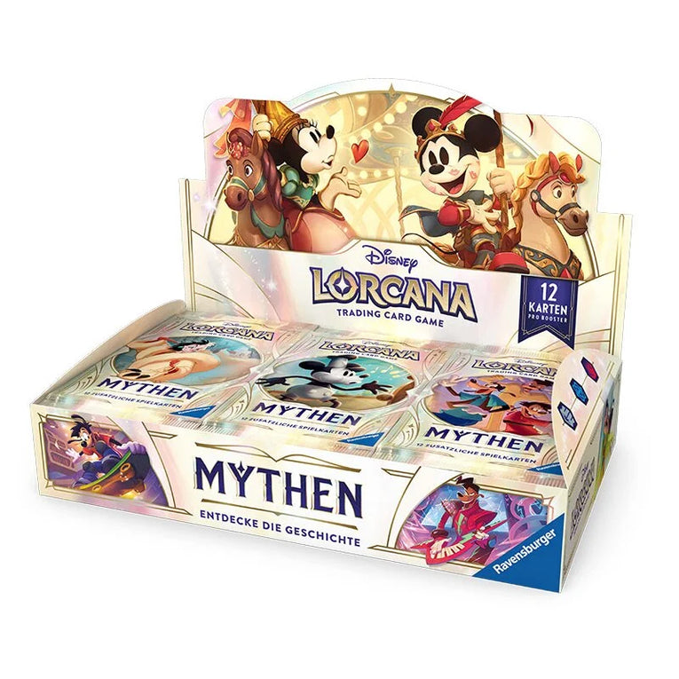 Disney Lorcana Mythen Set 9 Display DE Sammelkartenspiel