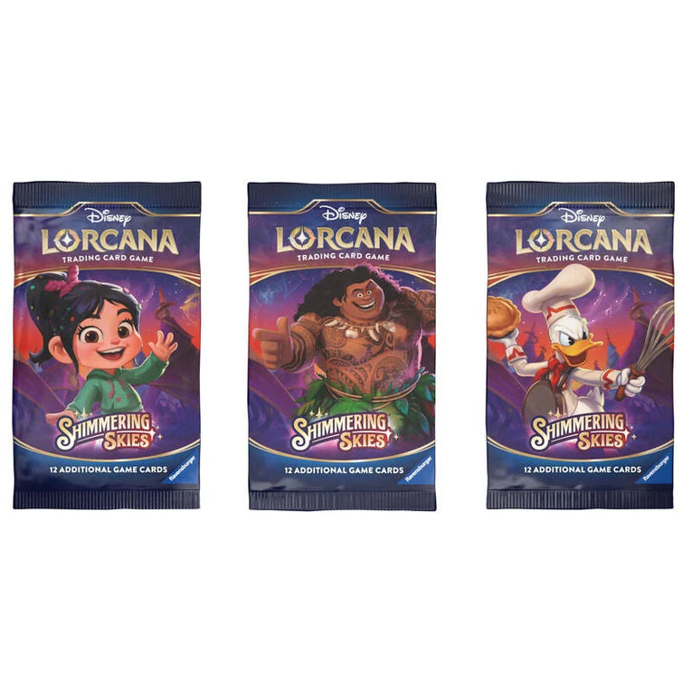 Disney Lorcana Shimmering Skies Booster EN Sammelkartenspiel