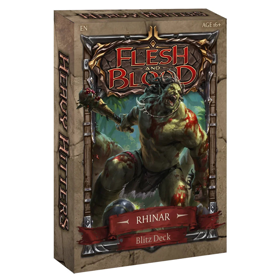 Flesh & Blood - Heavy Hitters- Blitz Decks- EN Rhinar