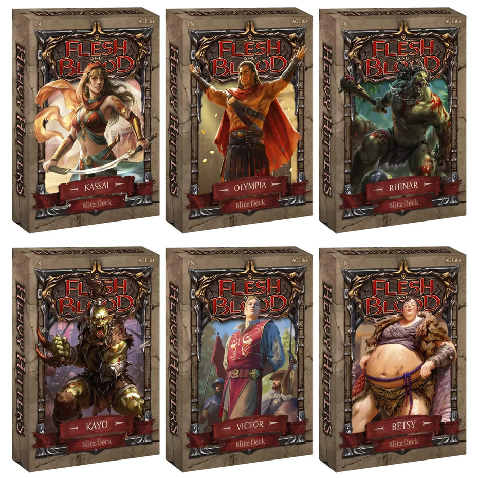 Flesh & Blood - Heavy Hitters- Blitz Decks- EN