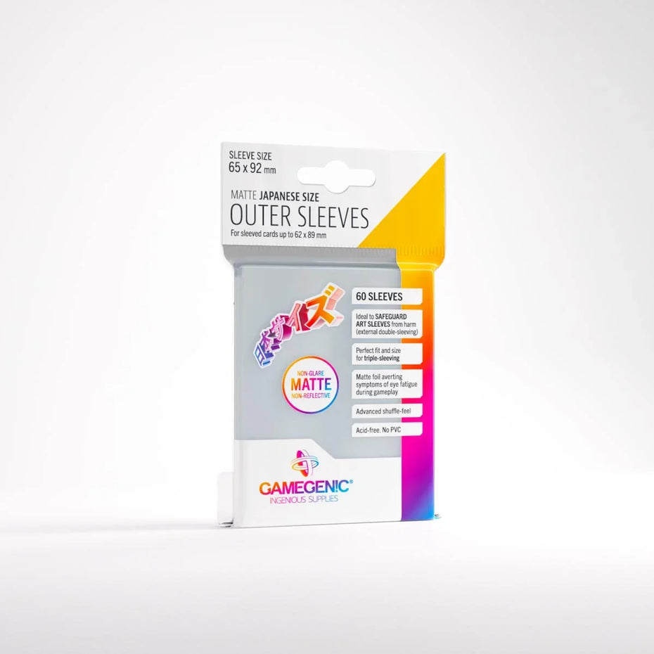 Gamegenic - Outer Sleeves Matte - Japanese Size TCG Zubehör