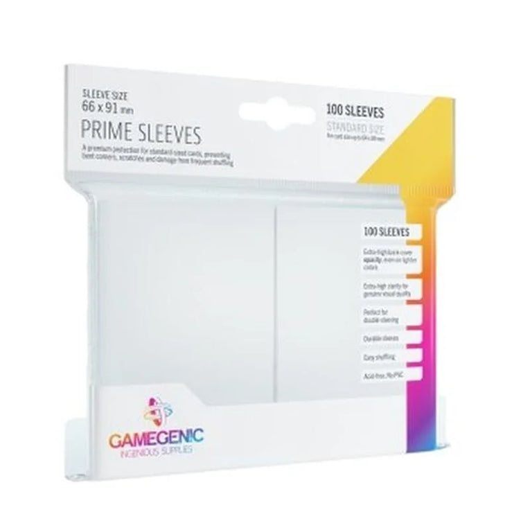 Gamegenic Prime Sleeves Standard Size White TCG Zubehör