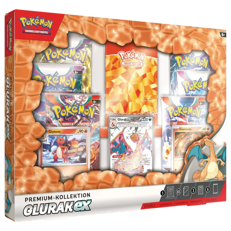 Glurak ex Premium Kollektion DE Sammelkartenspiel