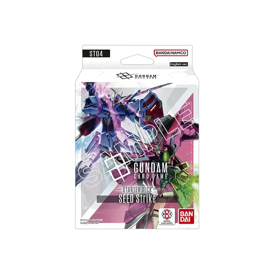 Gundam Starter Deck SEED Strike ST04 EN Sammelkartenspiel
