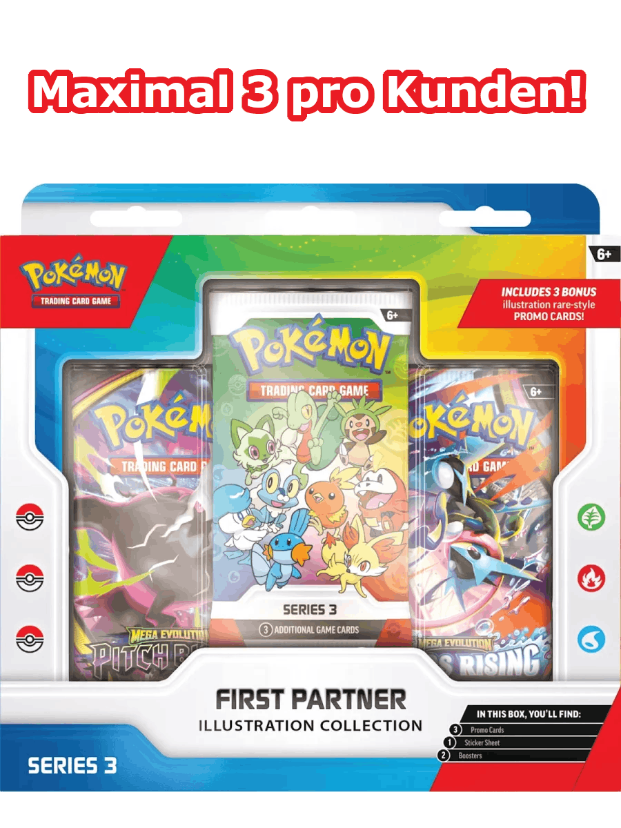 Pokémon First Partner Illustration Collection Series 3 EN
