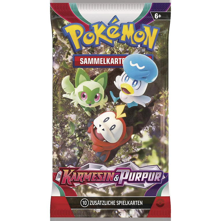Karmesin & Purpur Booster DE Sammelkartenspiel