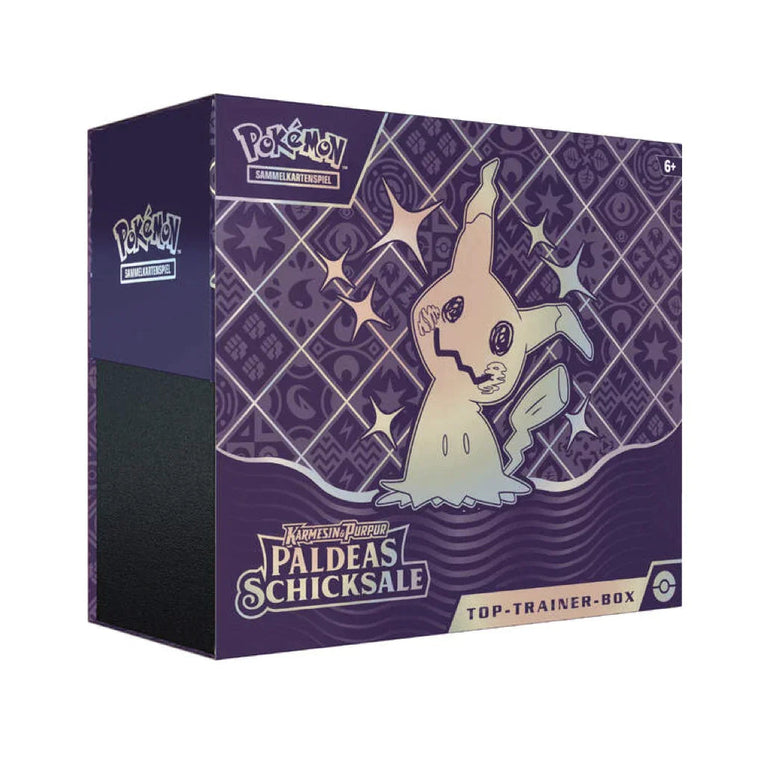 Karmesin & Purpur - Paldeas Schicksal - Top-Trainer-Box