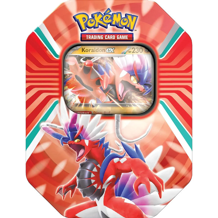 Koraidon EX Tin - DE Sammelkartenspiel